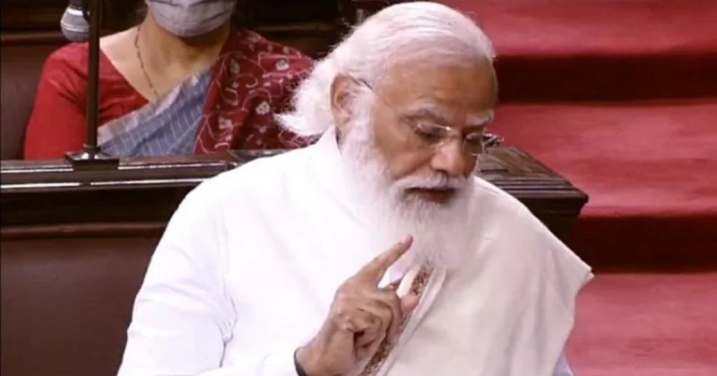 राज्य सभा में आज प्रधानमंत्री मोदी ने कहा - देश को अस्थिर करने वालों से बचें