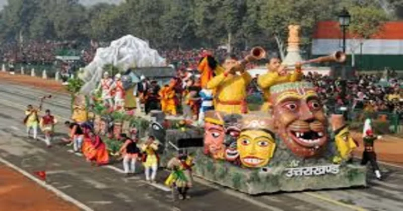 उत्तराखंड की झांकी को गणतंत्र दिवस पर मिला तीसरा पुरस्कार