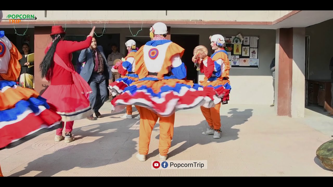 Chholiya dancers in the PopcornTrip film